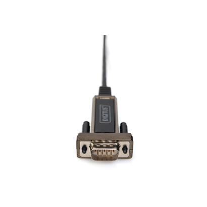 digitus-da-70166-adaptador-de-cable-usb-c-rs232-negro