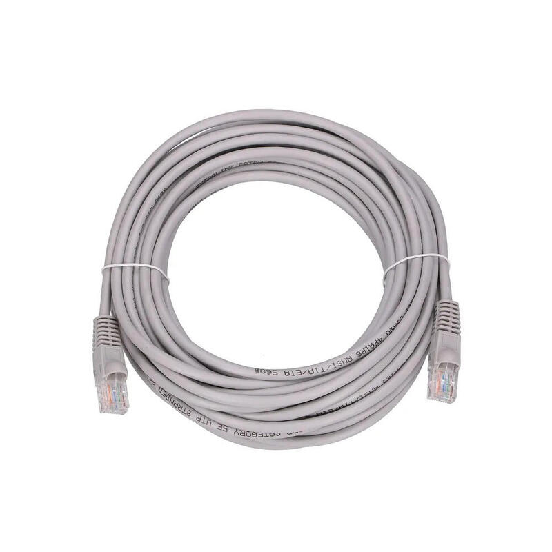 cable-extralink-lan-patchcord-cat5e-utp-10m-twisted-gris