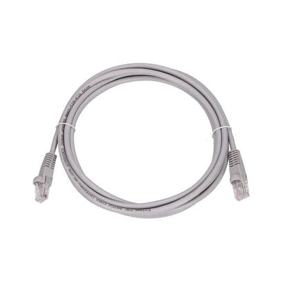 extralink-lan-patchcord-cat5e-utp-3m-twisted-pair-bare-copper-grey