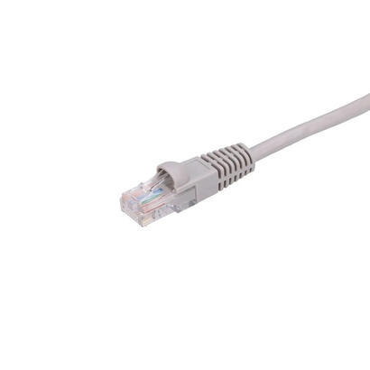 extralink-lan-patchcord-cat5e-utp-3m-twisted-pair-bare-copper-grey