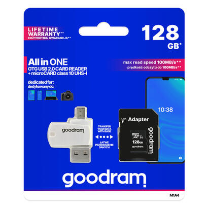 card-memory-with-adapter-and-card-reader-goodram-all-in-one-m1a4-1280r12-128gb-class-10-adapter-memory-card-microsdhc-card-reade