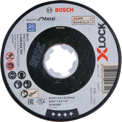 bosch-disco-de-corte-x-lock-expert-for-metal-115mm-recto-2608619252