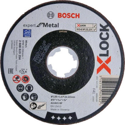 bosch-disco-de-corte-x-lock-expert-for-metal-125mm-recto-2608619254