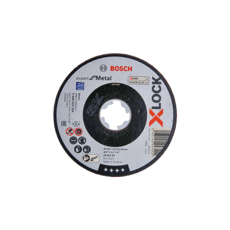 bosch-disco-de-corte-x-lock-expert-for-metal-125mm-recto-2608619254