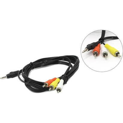 gembird-cca-4p2r-2m-cable-de-audio-jack-35-mm-4-pines-m-3x-rca-cinch-m-2m-negro