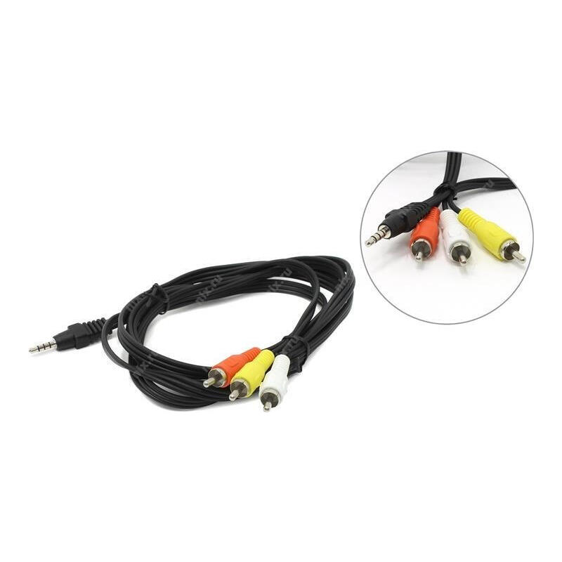 gembird-cca-4p2r-2m-cable-de-audio-jack-35-mm-4-pines-m-3x-rca-cinch-m-2m-negro gembird-cca-4p2r-2m-cable-de-audio-jack-35-mm-4-pines-m-3x-rca-cinch-m-2m-negro