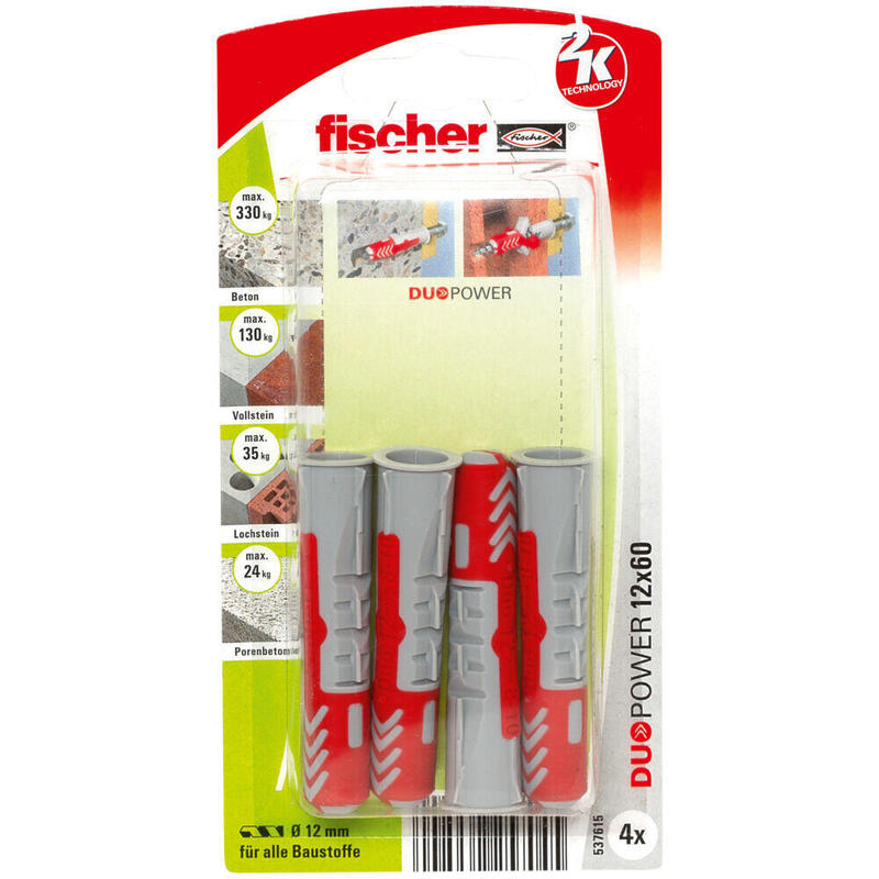 fischer-taco-duopower-12x60-k-537615 fischer-taco-duopower-12x60-k-537615