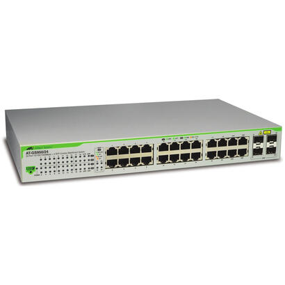 allied-24x-port-x101001000baset-websmart-switch-with-4-unpopulated-sfp-bays