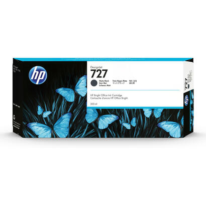 tinta-original-hp-designjet-727-negro-mate-de-300-ml