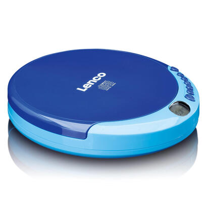 lenco-cd-011-reproductor-de-cd-portatil-azul