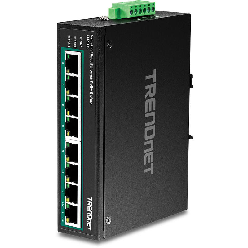 switch-trendnet-ti-pe80-8-puertos-rj-45-gigabit-10-100-poe