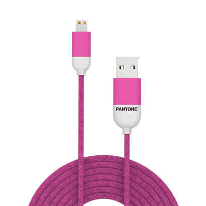 cable-nylon-pantone-lightning-a-usb-15m-rosa