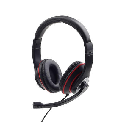 auriculares-gembird-mhs-03-bkrd-mini-jack-4-pin-18m-negro-rojo
