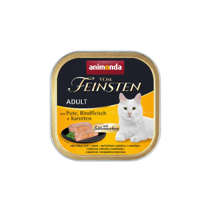 animonda-vom-feinsten-classic-cat-sabor-pavo-ternera-zanahoria-100g