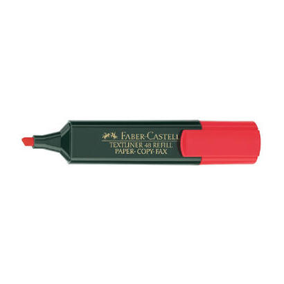 faber-castell-rotulador-marcador-fluorescente-textliner-48-punta-biselada-trazo-entre-12mm-y-5mm-tinta-con-base-de-agua-color-ro