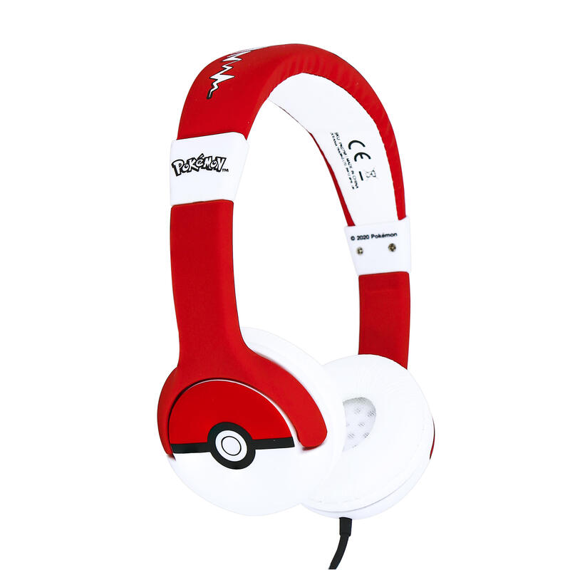 auriculares-infantiles-otl-pokemon-pokeball-jack-35-rojo-blanco
