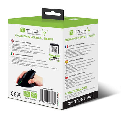 techly-raton-ergonomico-usb-vertical-1000-ppp-negro