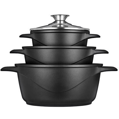 smile-mgk18-bateria-de-cocina-induccion-6-piezas-aluminio-fundido-3-ollas-tapas-de-vidrio