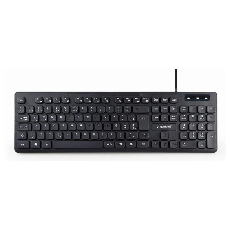 teclado-ingles-gembird-kb-mch-04-multimedia-negro teclado-ingles-gembird-kb-mch-04-multimedia-negro