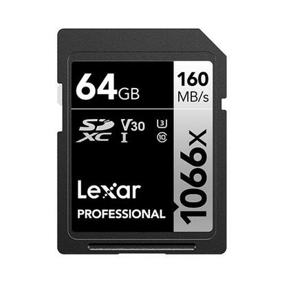 lexar-sdxc-card-64gb-professional-1066x-uhs-i-v30-u3