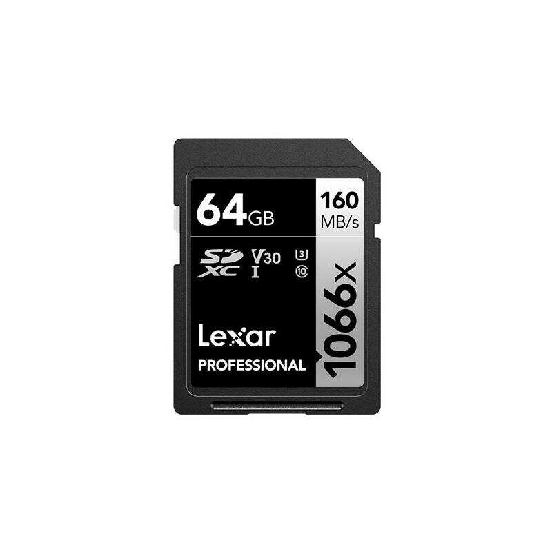 lexar-sdxc-card-64gb-professional-1066x-uhs-i-v30-u3