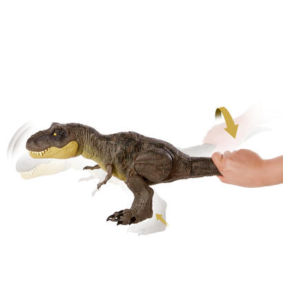 mattel-jurassic-world-stomping-battle-accion-t-rex-mini-play-figura-gwd67