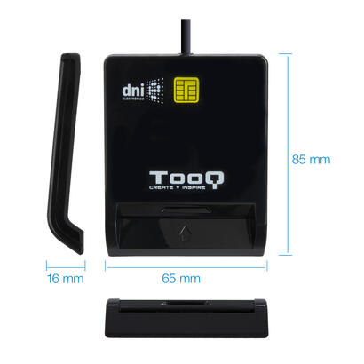 tooq-lector-de-tarjetas-inteligentes-dnie-sim-usb-c-negro