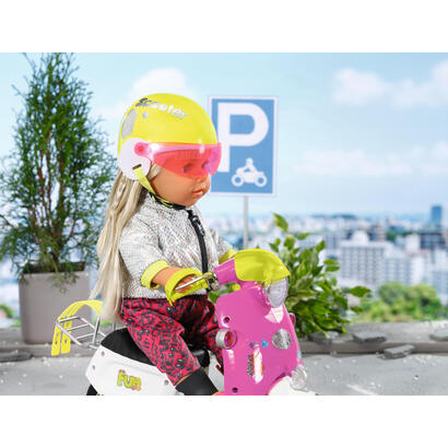 zapf-creation-baby-born-city-scooter-casco-43-cm-accesorios-para-munecas-830239
