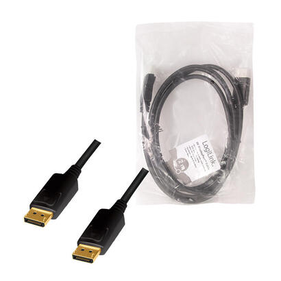 cable-logilink-displayport-mm-2m-negro-4k60hz