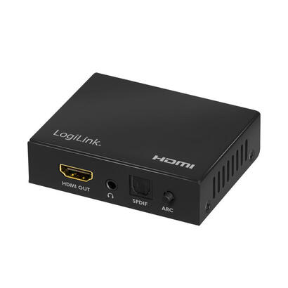 extractor-de-audio-logilink-hdmi-2ch-51ch-spdif-4k-60hz-negro
