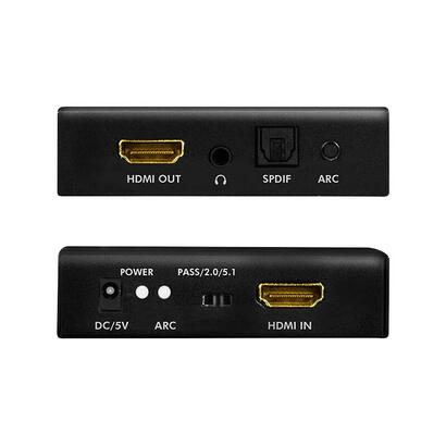 extractor-de-audio-logilink-hdmi-2ch-51ch-spdif-4k-60hz-negro