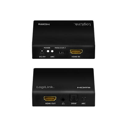 extractor-de-audio-logilink-hdmi-2ch-51ch-spdif-4k-60hz-negro