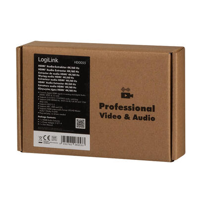 extractor-de-audio-logilink-hdmi-2ch-51ch-spdif-4k-60hz-negro