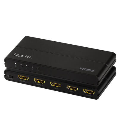 divisor-hdmi-logilink-1x4-puerto-4k-60hz-downscaler-negro