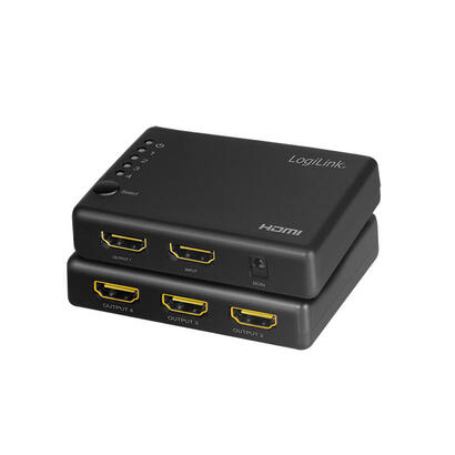 divisor-hdmi-logilink-1x4-puerto-4k-30hz-delgado-negro