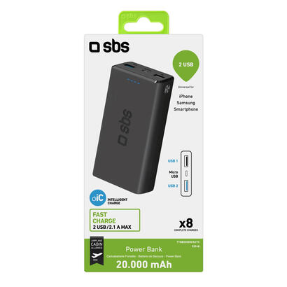 power-bank-sbs-ttbb20000fastk-20000-mah-2x-usb-21a-negro