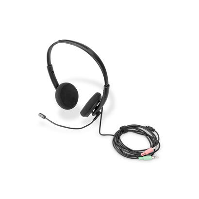 digitus-da-12202-auriculares-alambrico-diadema-negro