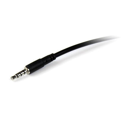 startech-cable-audio-jack-35-mh-alargo-4-pines-1m-negro-muhsmf1m