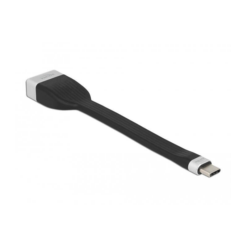 delock-fpc-cable-plano-usb-tipo-c-a-displayport-dp-alt-4k-60-hz-135-cm