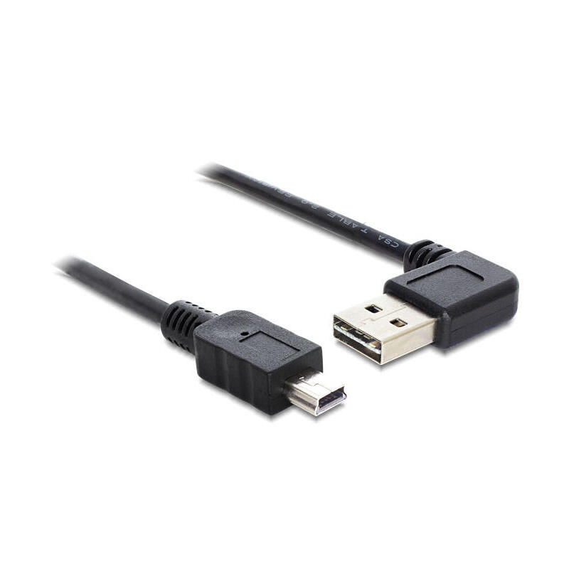 delock-cable-easy-usb-20-a-macho-en-angulo-usb-20-tipo-mini-b-macho-de-3-m