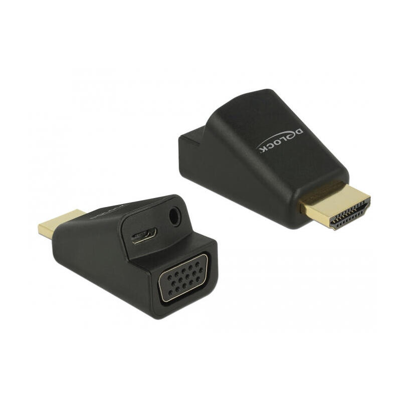 delock-adaptador-hdmi-a-macho-vga-hembra-con-audio