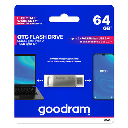 pendrive-goodram-64gb-oda3-plata-usb-30-tipo-c