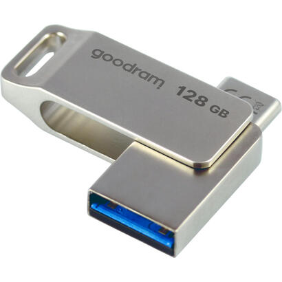 pendrive-goodram-128gb-oda3-plateado-usb-32-usb-tipo-c-
