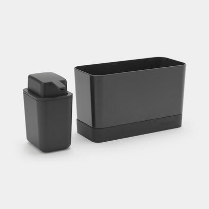 brabantia-sink-organizer-set-dark-grey