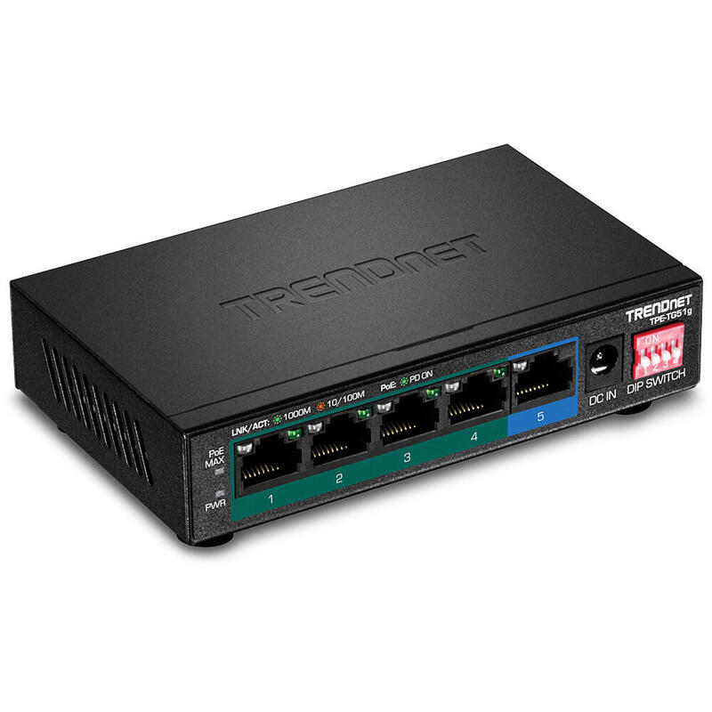 switch-trendnet-tpe-tg51g-5-puertos-rj-45-gigabit-10-100-1000-poe