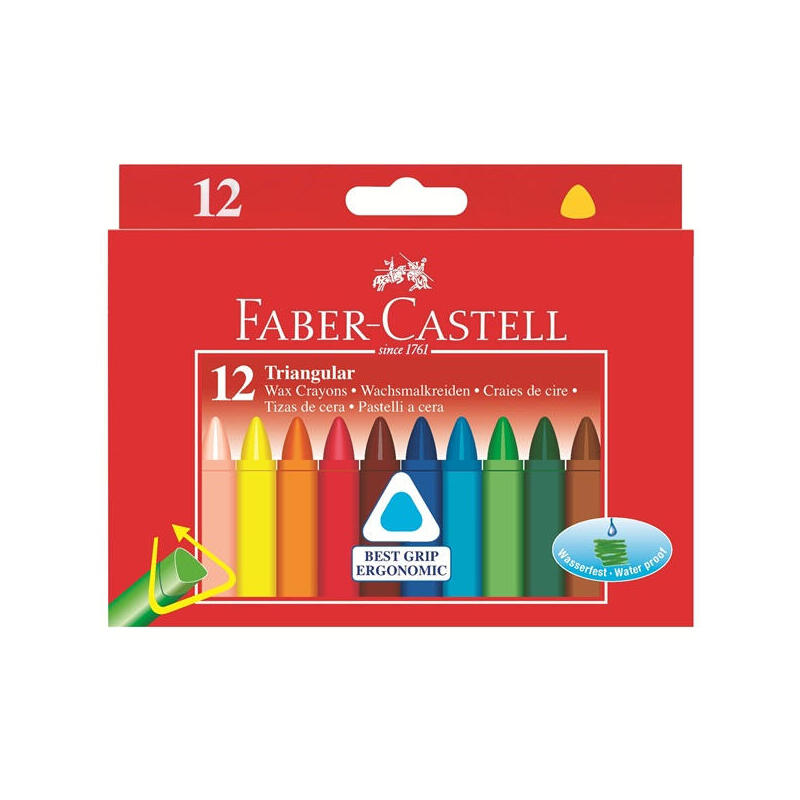 faber-castell-crayon-de-cera-jumbo-triangular-caja-de-12-set-120010