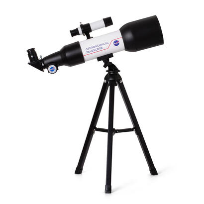 thumbs-up-telescopio-nasa-con-telescopio-y-tripode-blanco