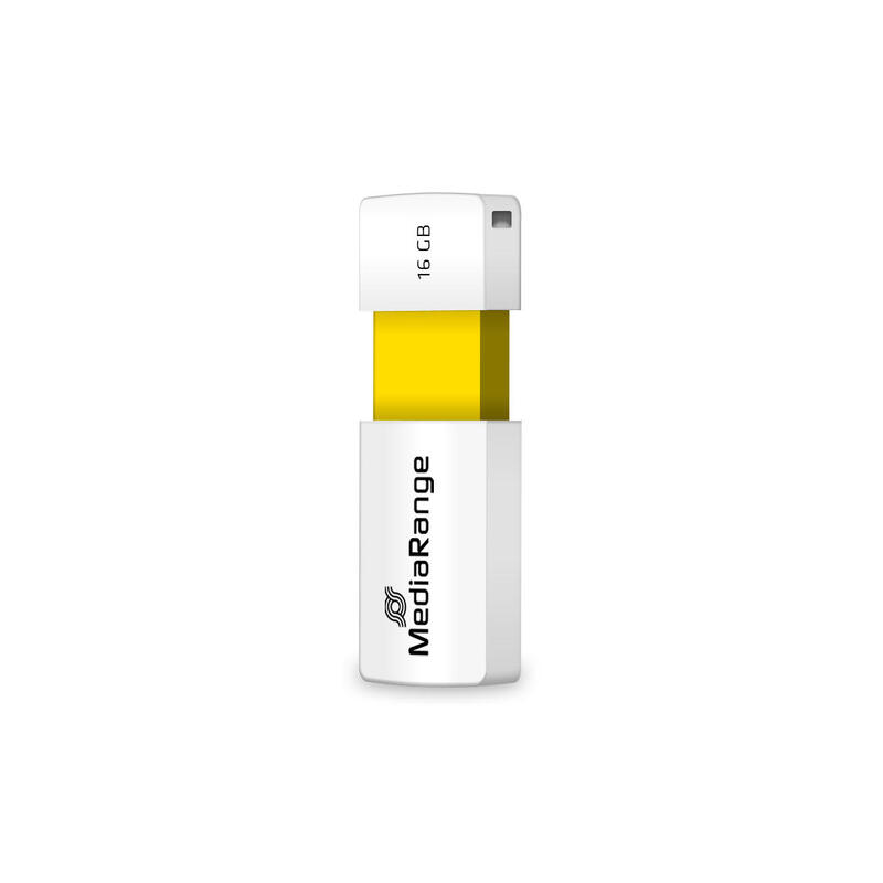 memoria-usb-mediarange-16gb-usb-20-slider-amarillo