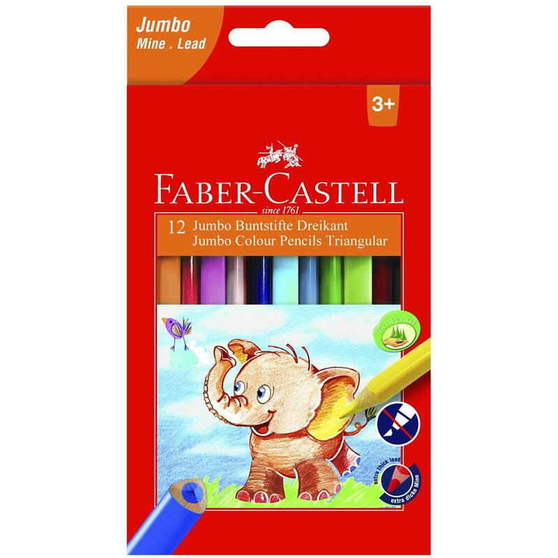 faber-castell-juego-de-lapices-de-colores-jumbo-12-piezas-116501