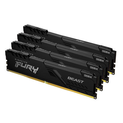 memoria-ram-kingston-fury-beast-32-gb-4-x-8-gb-ddr4-3600-mhz-cl17